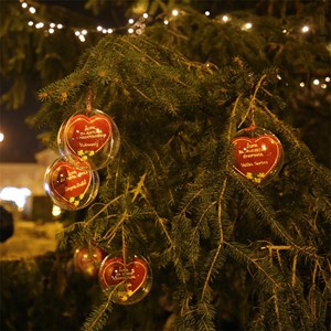 Okićen bor ispred zagrebačke katedrale